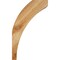 Ekena Millwork 4"W x 6"D x 10"H Thorton Rough Sawn Knee Brace, Western Red Cedar BRC04X06X10THR00RWR - alternate 4
